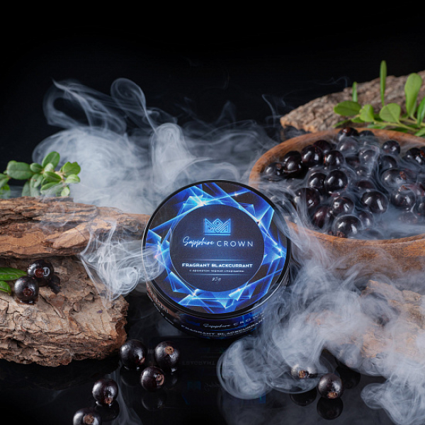 Табак Sapphire Crown Fragrant blackcurrant (Черная смородина) 25 гр в Нарьян-Маре