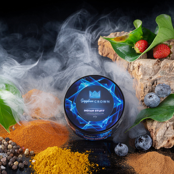 Табак Sapphire Crown Indian Stuff (Специи травянистость лесные ягоды) 25 гр в Нарьян-Маре