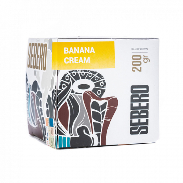 Табак SEBERO BANANA CREAM 200 грамм в Нарьян-Маре