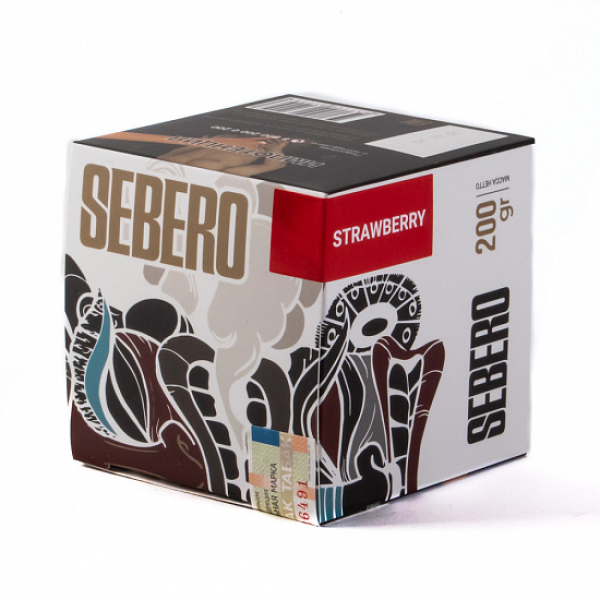 Табак SEBERO STRAWBERRY 200 грамм в Нарьян-Маре
