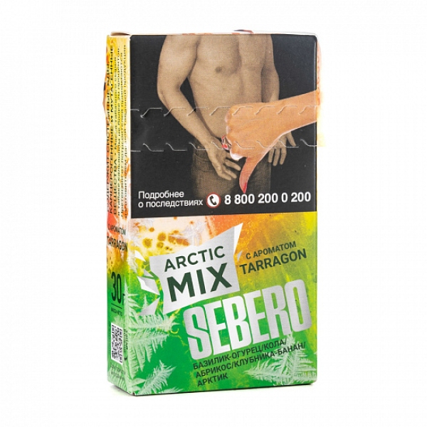 Табак SEBERO ARCTIC MIX TARRAGON 30 грамм в Нарьян-Маре