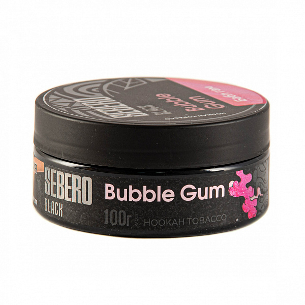 Табак SEBERO BLACK BUBBLE GUM 100 гр в Нарьян-Маре