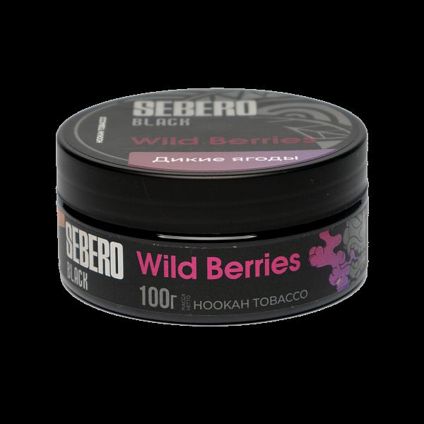 Табак SEBERO BLACK WILD BERRIES 100 гр в Нарьян-Маре