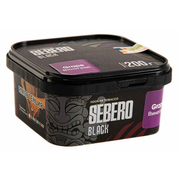 Табак SEBERO BLACK GRAPE 200 гр в Нарьян-Маре