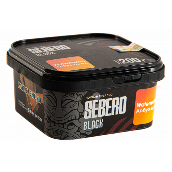 Табак SEBERO BLACK WATERMELON 200 гр в Нарьян-Маре