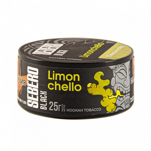 Табак SEBERO BLACK LIMONCHELLO 25 гр в Нарьян-Маре