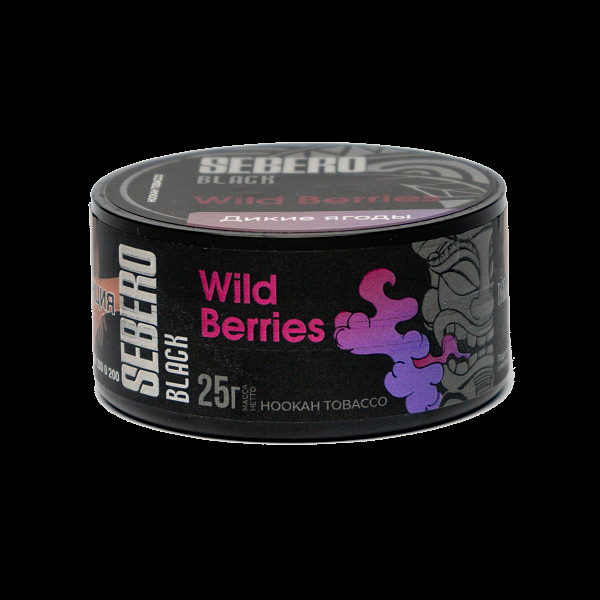 Табак SEBERO BLACK WILD BERRIES 25 гр в Нарьян-Маре