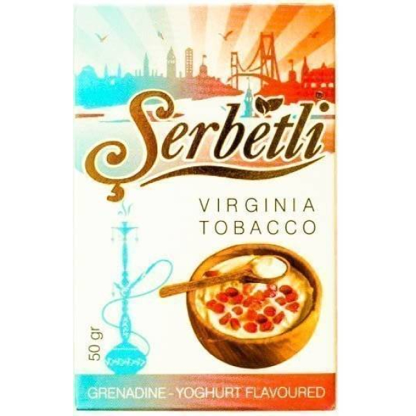 Табак Serbetli Grenadine Yoghurt 50 грамм в Нарьян-Маре