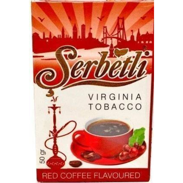 Табак Serbetli Red Coffee 50 грамм в Нарьян-Маре