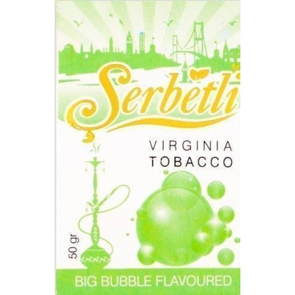 Табак Serbetli Big Bubble 50 грамм в Нарьян-Маре
