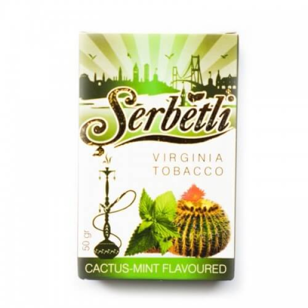 Табак Serbetli Cactus mint 50 грамм в Нарьян-Маре