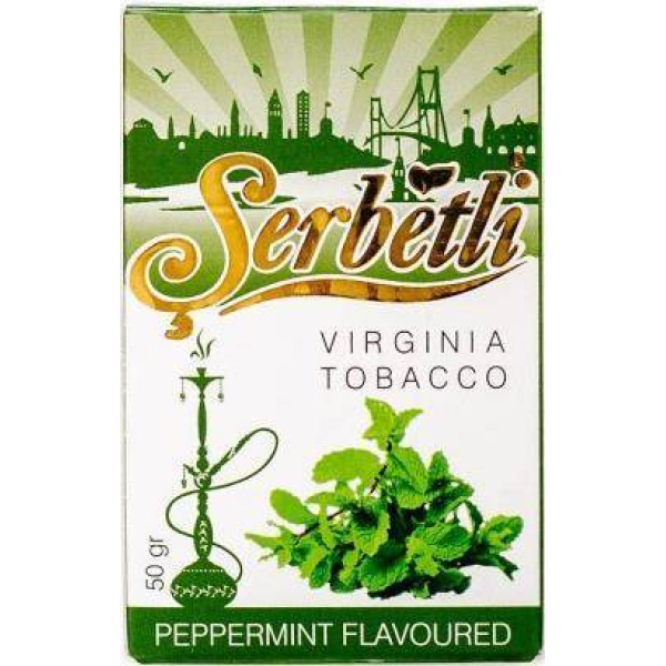 Табак Serbetli Peppermint 50 грамм в Нарьян-Маре