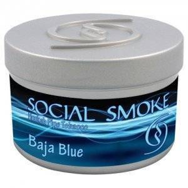 Табак Social Smoke Baja Blue 250 грамм в Нарьян-Маре