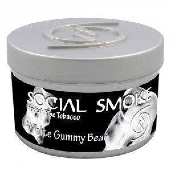 Табак Social Smoke White Gummy Bear 250 грамм в Нарьян-Маре