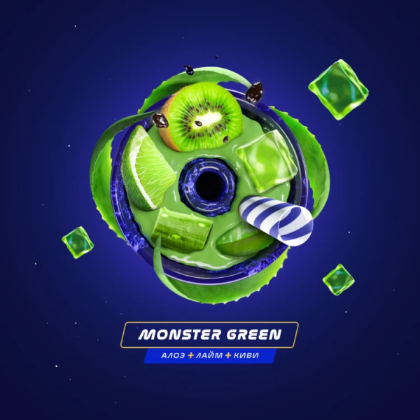Паста Space Smoke LIGHT Mix Monster  Green (Зеленый Монстр) 30 гр в Нарьян-Маре