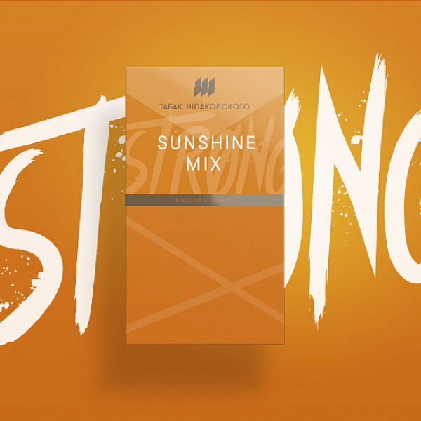 Табак Шпаковского Strong Sunshine MIx (Мюсли Манго) 40 гр в Нарьян-Маре