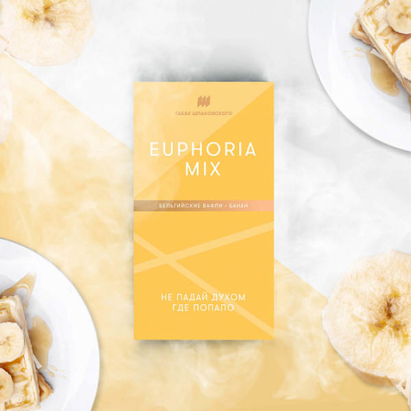 Табак Шпаковского Euphoria (Бельгийские Вафли Банан) 40 грамм в Нарьян-Маре