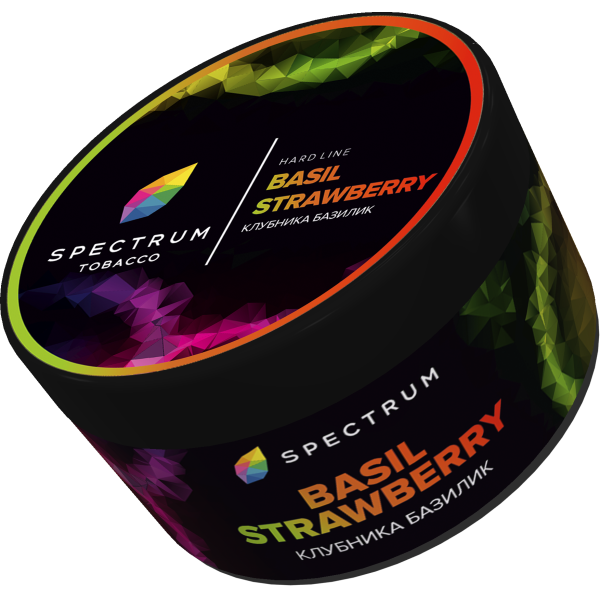 Табак Spectrum Hard BasilStrawberry 200 грамм в Нарьян-Маре