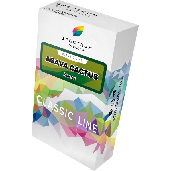 Табак Spectrum Classic agava cactus 40 грамм в Нарьян-Маре