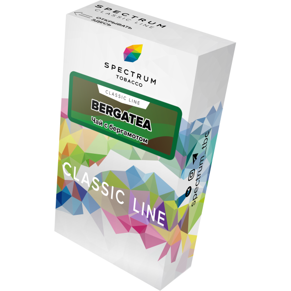 Табак Spectrum Classic bergatea 40 грамм в Нарьян-Маре
