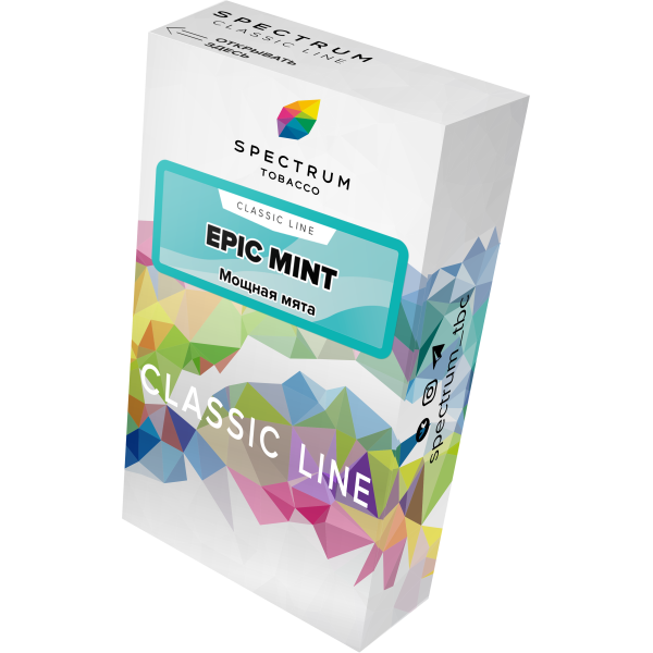 Табак Spectrum Classic epic mint 40 грамм в Нарьян-Маре