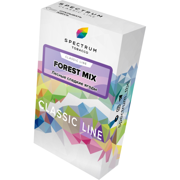Табак Spectrum Classic forest mix 40 грамм в Нарьян-Маре