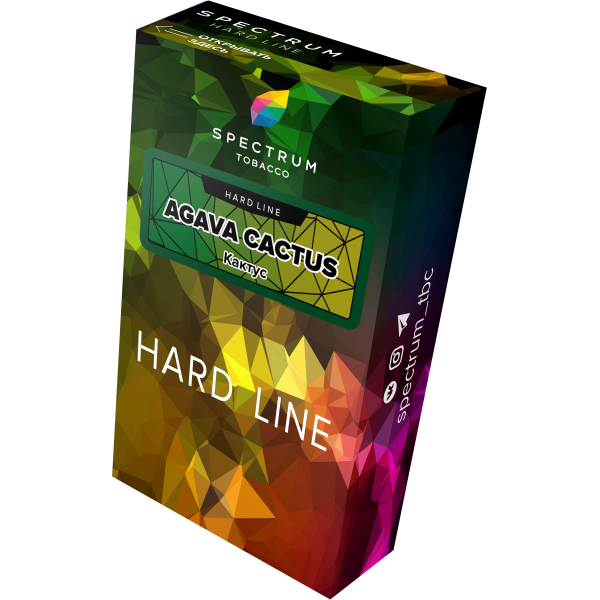 Табак Spectrum Hard agava cactus 40 грамм в Нарьян-Маре