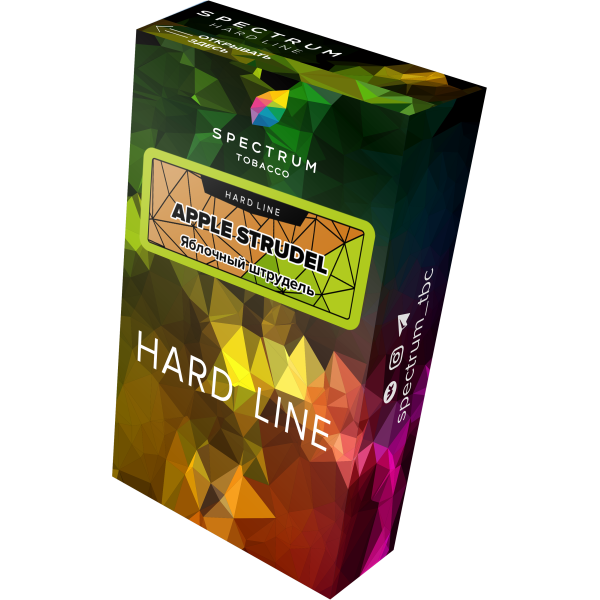 Табак Spectrum Hard apple strudel 40 грамм в Нарьян-Маре