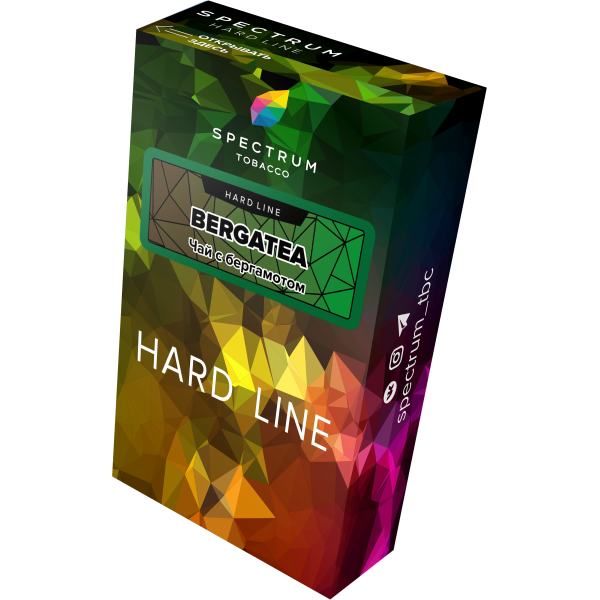 Табак Spectrum Hard bergatea 40 грамм в Нарьян-Маре
