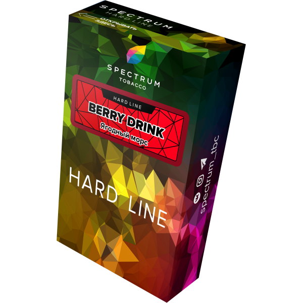 Табак Spectrum Hard berry drink 40 грамм в Нарьян-Маре