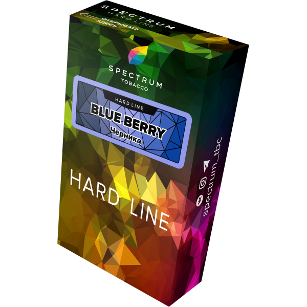 Табак Spectrum Hard blue berry 40 грамм в Нарьян-Маре