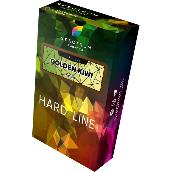 Табак Spectrum Hard golden kiwi 40 грамм в Нарьян-Маре