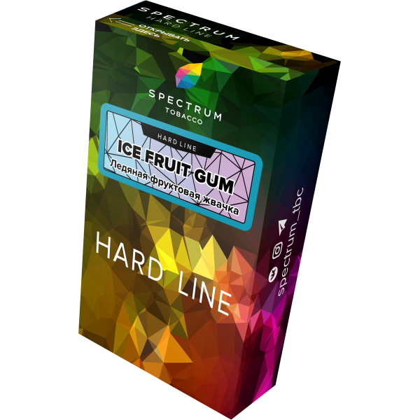 Табак Spectrum Hard ice fruit gum 40 грамм в Нарьян-Маре