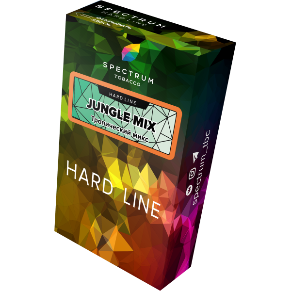 Табак Spectrum Hard jungle mix 40 грамм в Нарьян-Маре