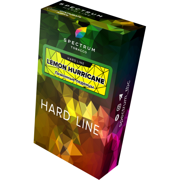 Табак Spectrum Hard lemon hurricane 40 грамм в Нарьян-Маре