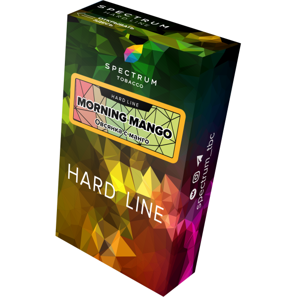 Табак Spectrum Hard morning mango 40 грамм в Нарьян-Маре