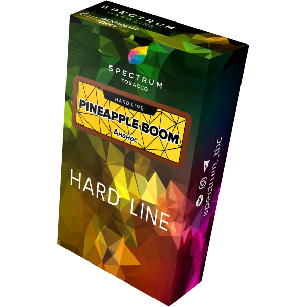 Табак Spectrum Hard pinapple boom 40 грамм в Нарьян-Маре