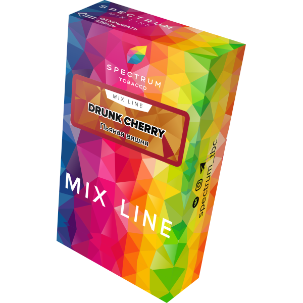 Табак Spectrum Mix Line Drunk Cherry 40 грамм в Нарьян-Маре