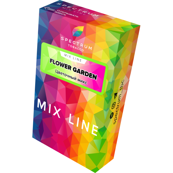 Табак Spectrum Mix Line Flower Garden 40 грамм в Нарьян-Маре