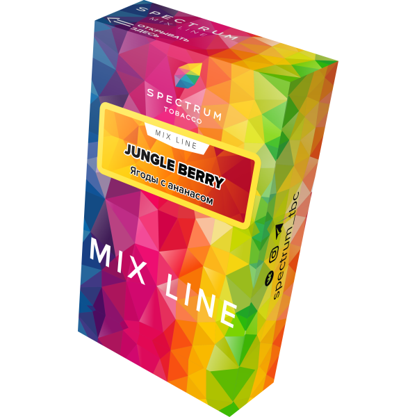 Табак Spectrum Mix Line Jungle Berry 40 грамм в Нарьян-Маре
