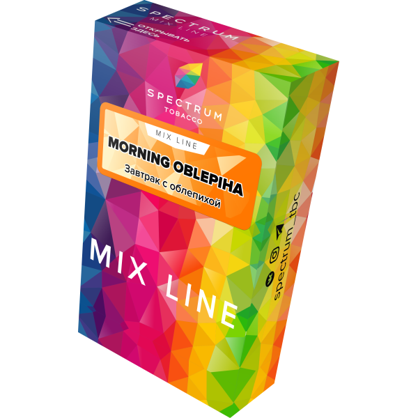 Табак Spectrum Mix Line Morning Oblepiha 40 грамм в Нарьян-Маре