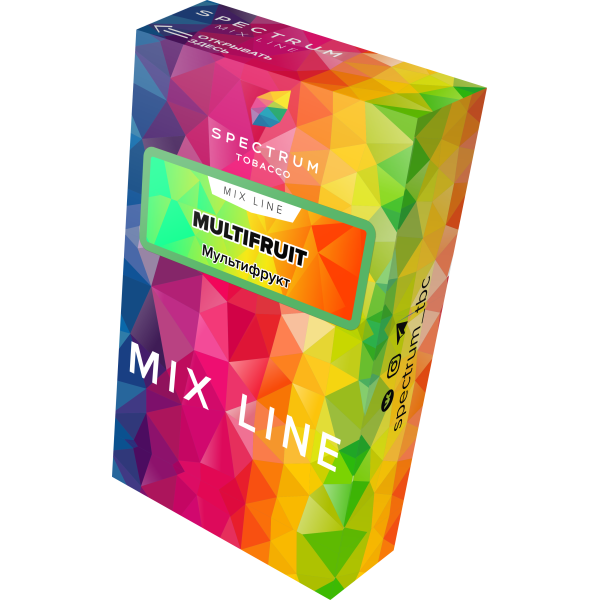 Табак Spectrum Mix Line Multifruit 40 грамм в Нарьян-Маре