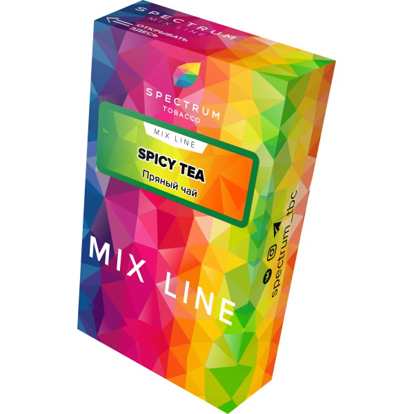 Табак Spectrum Mix Line Spicy Tea 40 грамм в Нарьян-Маре