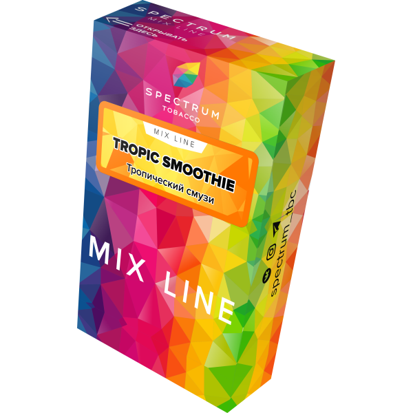 Табак Spectrum Mix Line Tropica Smoothie 40 грамм в Нарьян-Маре