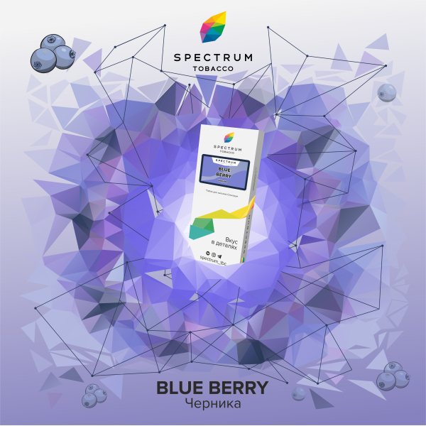 Табак Spectrum Classic Blue Berry 100 грамм в Нарьян-Маре