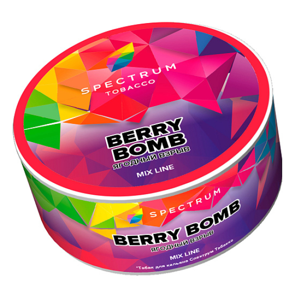 Табак Spectrum Mix Line Berry bomb (Ягодный взрыв) 25 гр в Нарьян-Маре