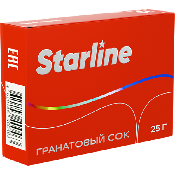 Табак Starline Гранатовый сок 25 гр в Нарьян-Маре