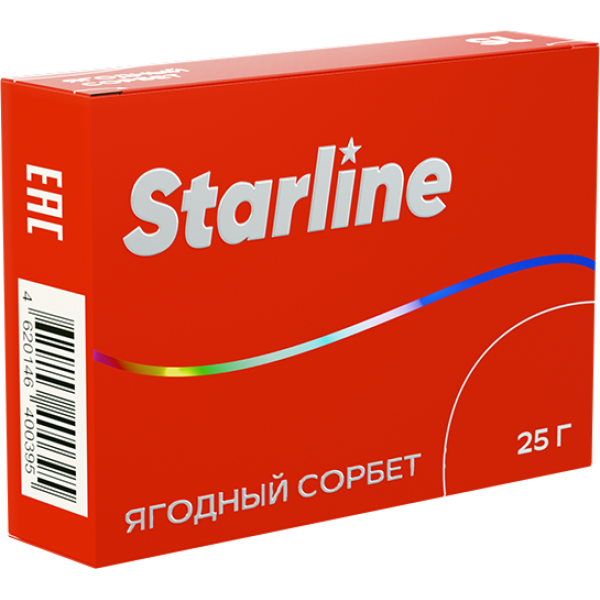 Табак Starline Ягоднный сорбет 25 гр в Нарьян-Маре