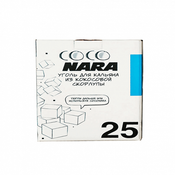 Уголь CocoNara 25мм для кальяна - 24 шт в Нарьян-Маре