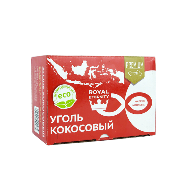 Кокосовый уголь Royal Eternity для кальяна (25 мм, 72 шт) в Нарьян-Маре